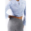 Blouse bleue