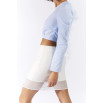 Blouse bleue