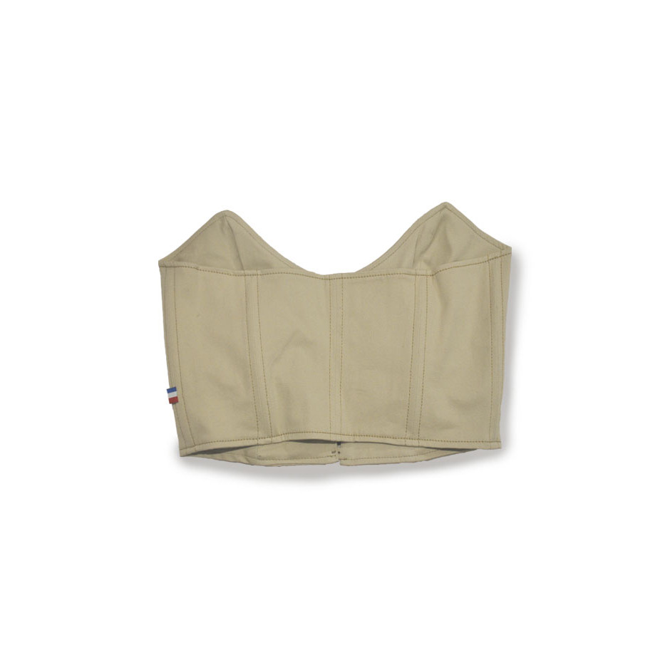 Bustier écru