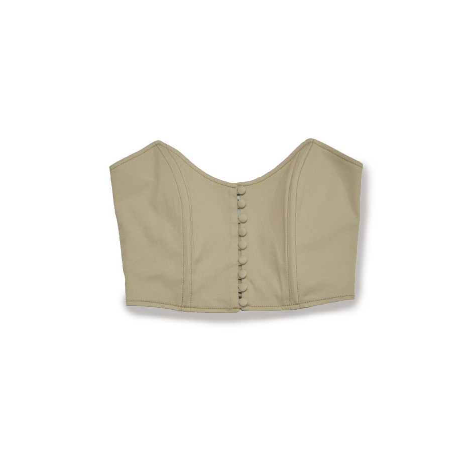 Bustier écru