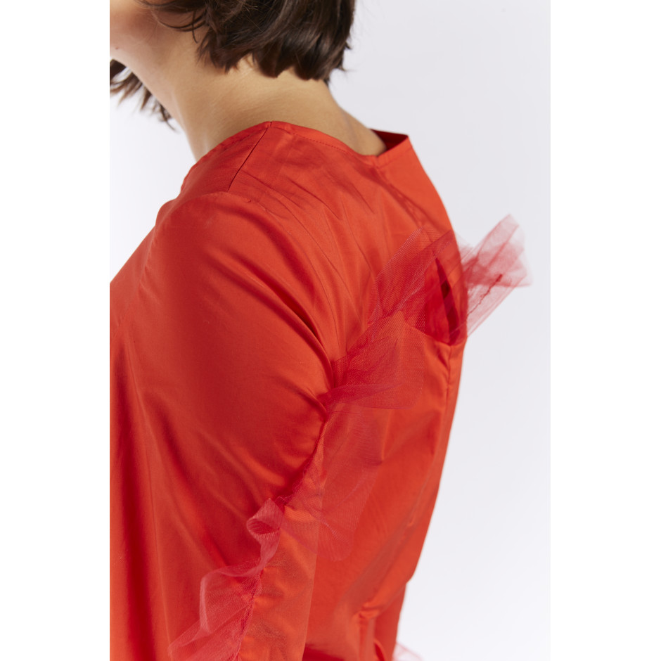 Blouse rouge