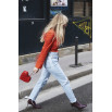 Blouse rouge