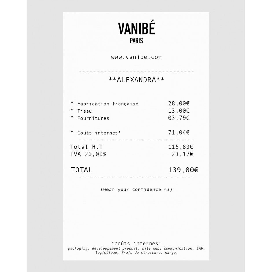 ALEXANDRA denim bleu