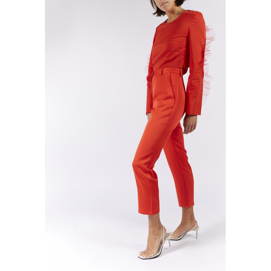 Blouse rouge