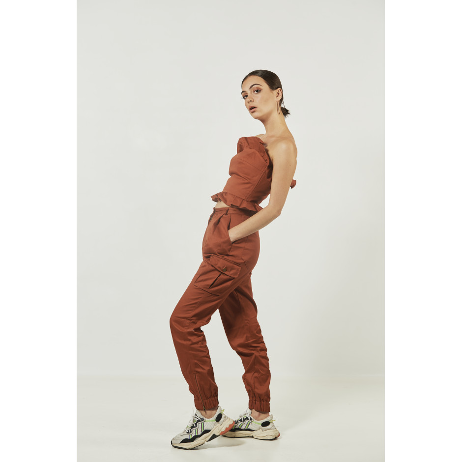 ROSA - bustier rouille