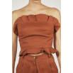 ROSA - bustier rouille